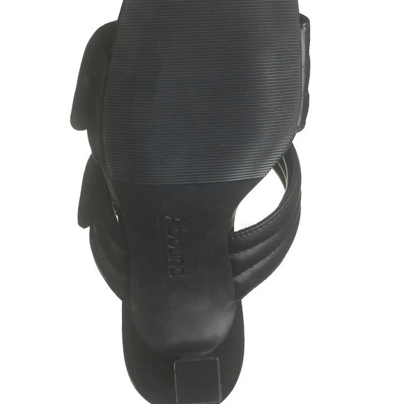 Abound | Qarly Quilted Sandal | Black | size 8 | NWT - Picture 5 of 7